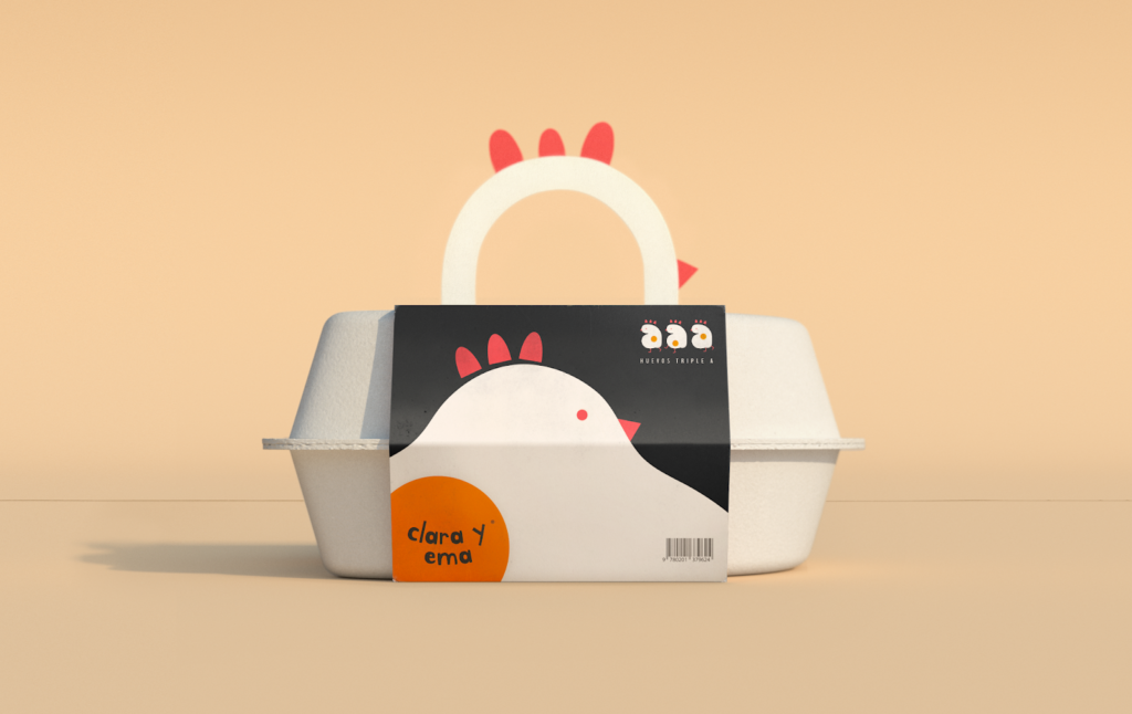 Creative packaging designs for eggs