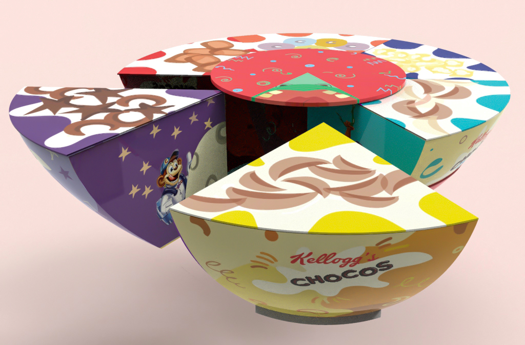Creative packaging designs for cereal