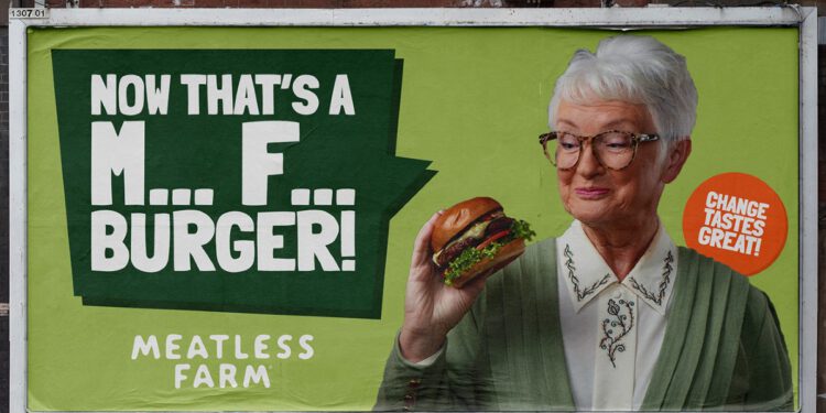meatless farm MF advertising campaign