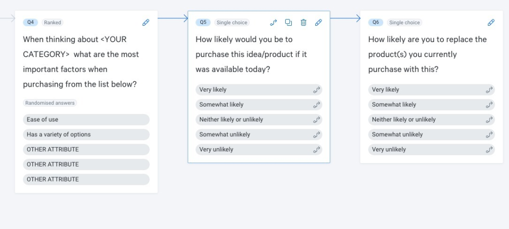 Use the Attest market analysis template to get started in seconds