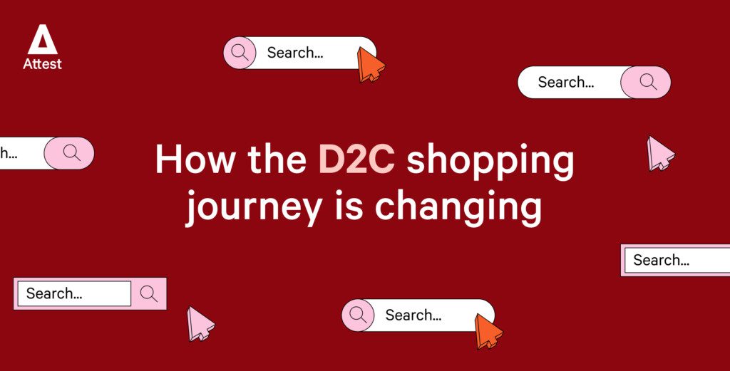 How to D2C shopping journey is changing