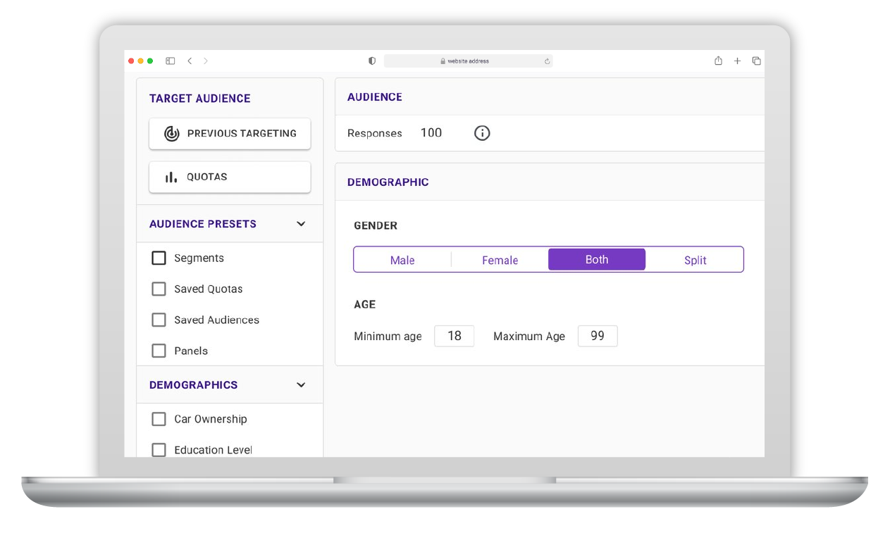 Suzy brand tracking software 
