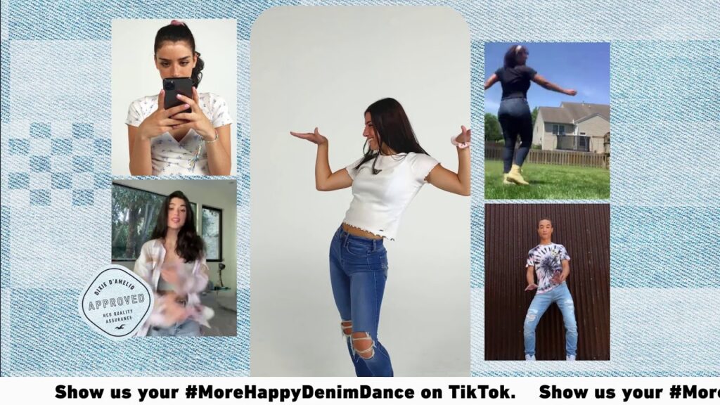 Abercrombie & Fitch marketing TikTok
