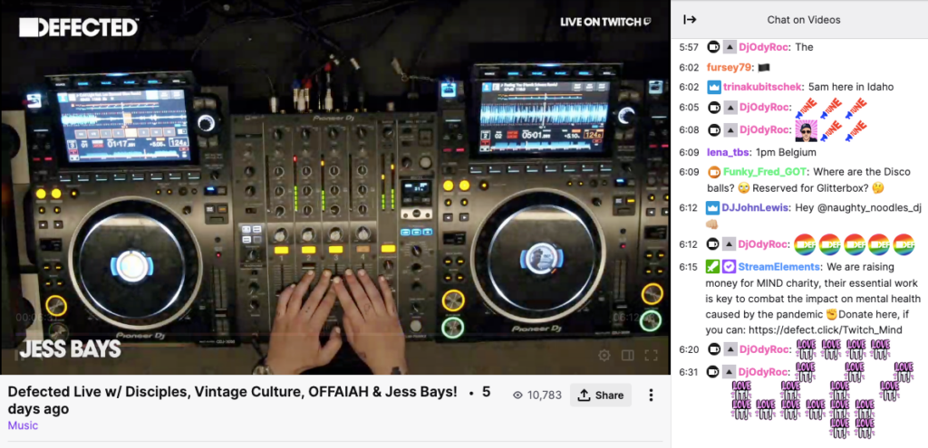 Defected Records on Twitch