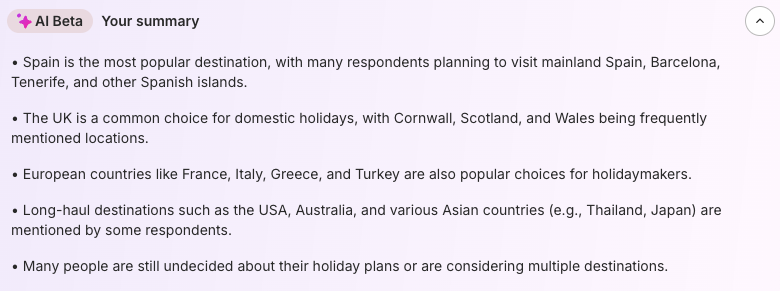 Where Brits are going on holiday in 2025