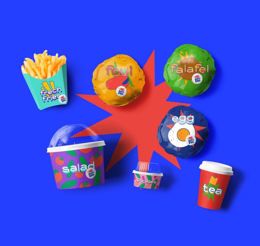 Creative packaging designs for fast food