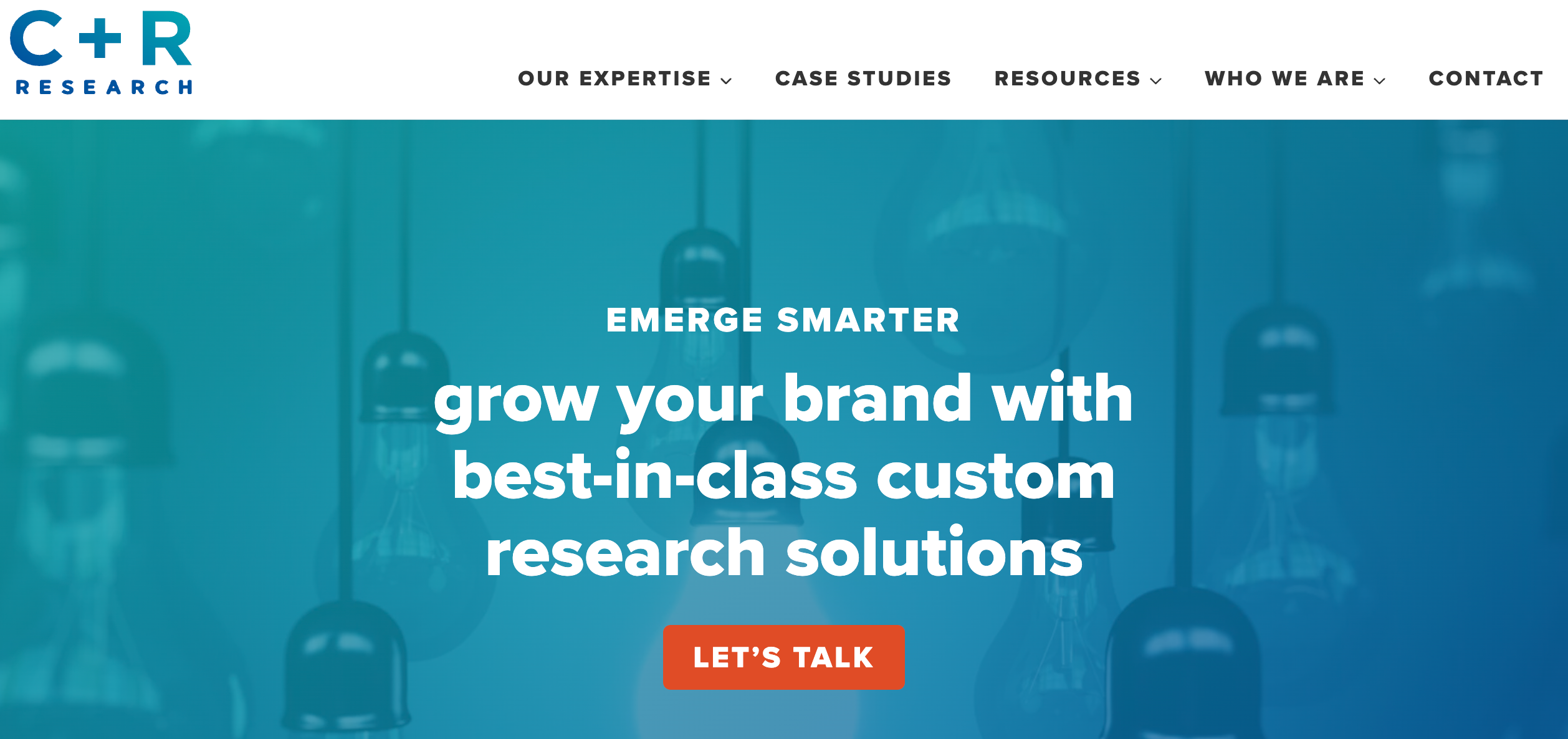 C + R market research firm