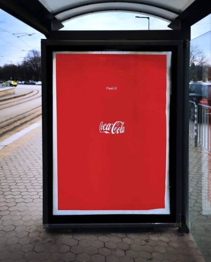 Coca-cola ad creative example