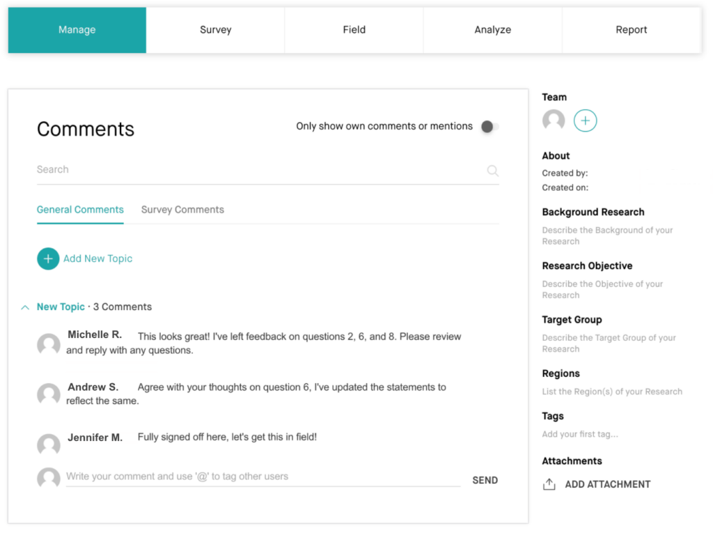 Quantilope ai market research tool 