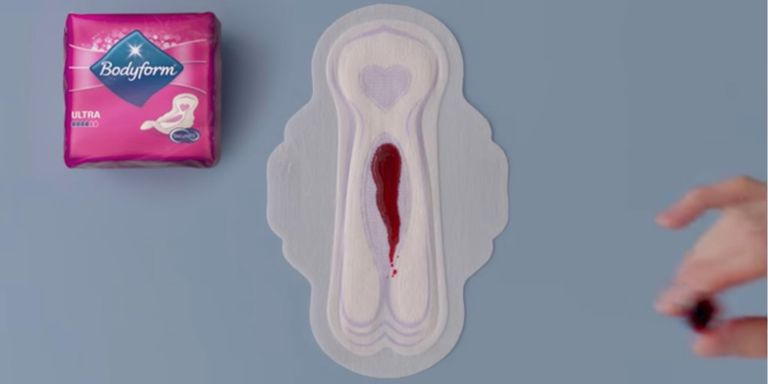 Bodyform blood normal ad